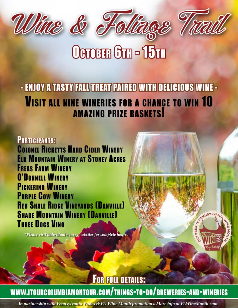 Wine & Foliage Trail