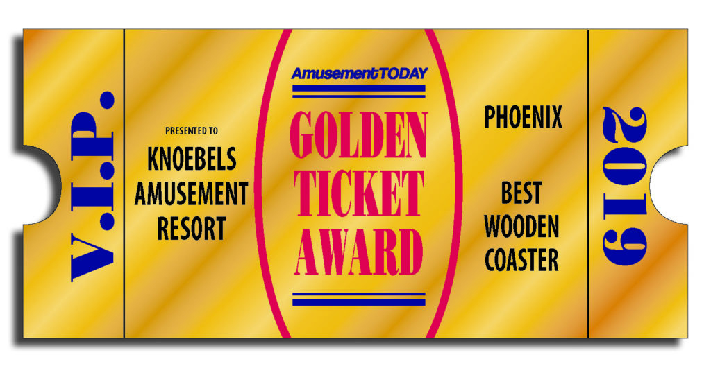 Knoebels Takes Home Golden Ticket Awards Experience ColumbiaMontour