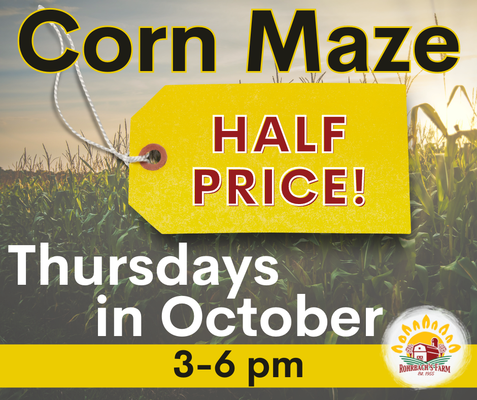 Half Price Corn Maze